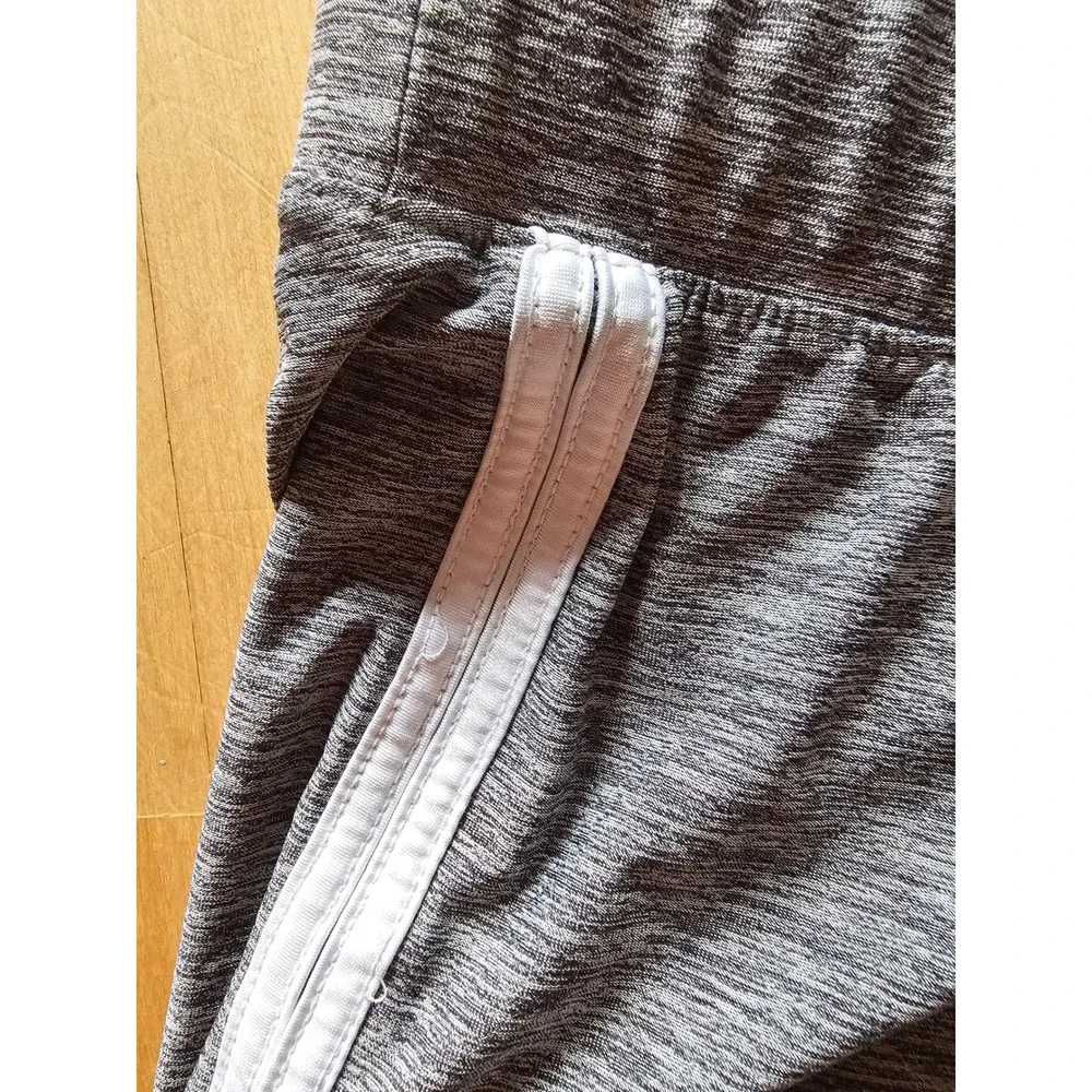 Justice Girls Gray Heather Space Dye Dolphin Active Shorts Size L 12/14 6071798